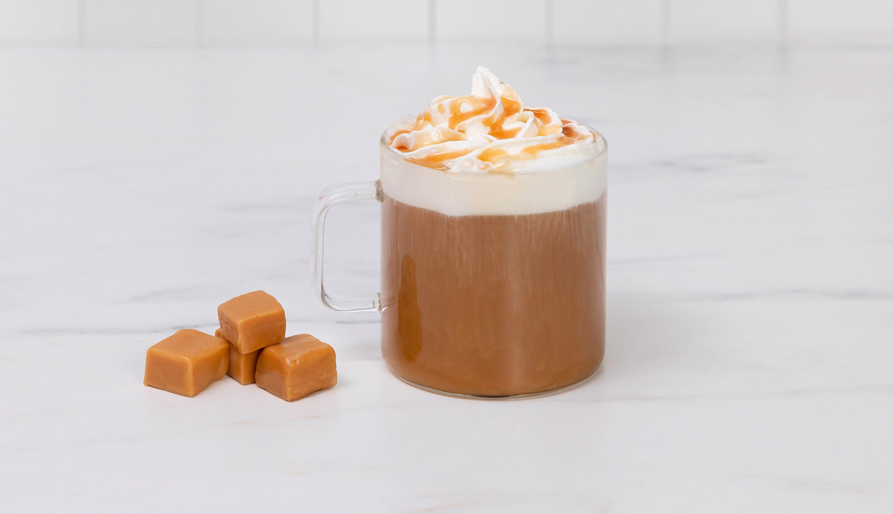 toffee spice latte