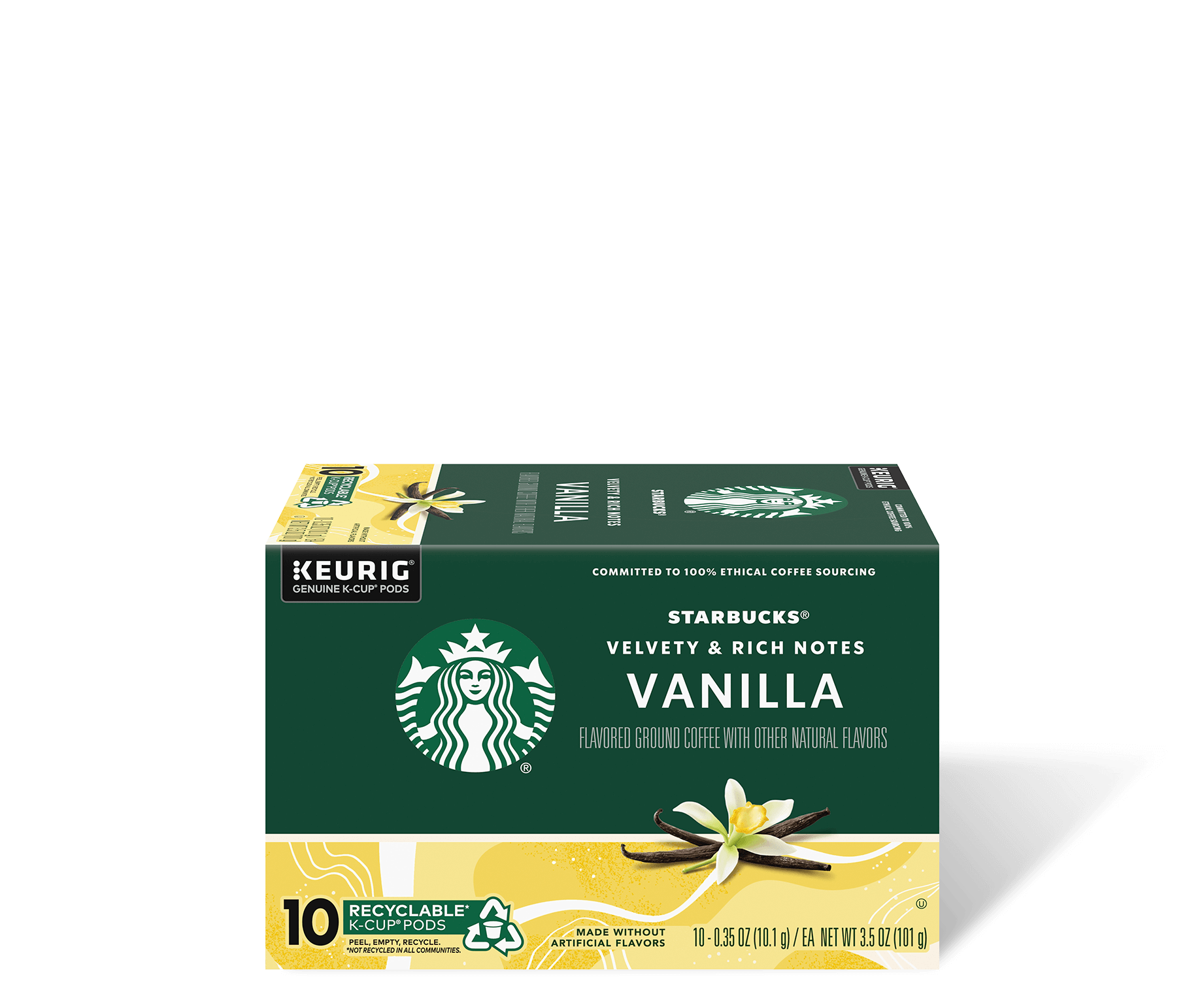 Starbucks ® Vanilla Flavored Coffee K-CUP ® PODS