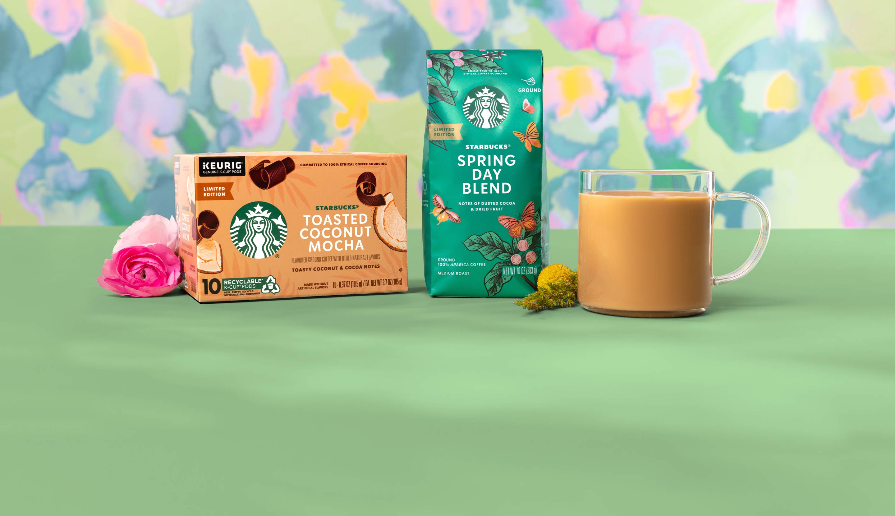 Try Spring Coffees Today from Starbucks®️ Coffee at Home