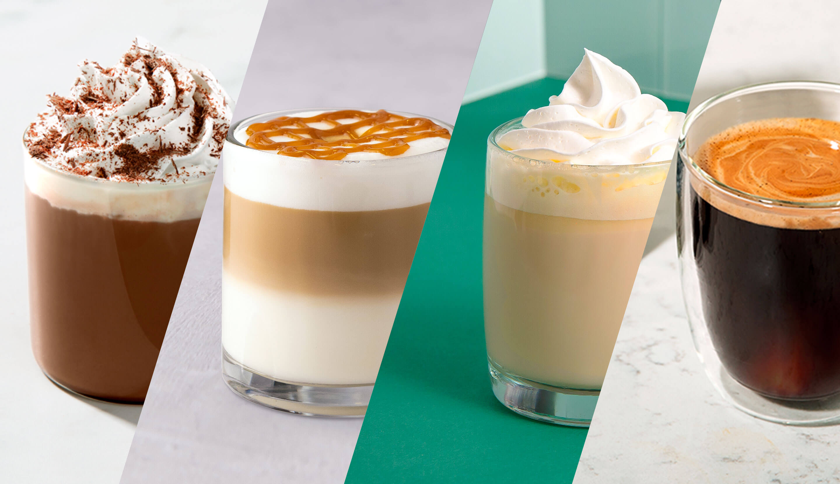 Caffè Misto vs. Latte  Starbucks drinks recipes, Starbucks drinks, Healthy  starbucks drinks
