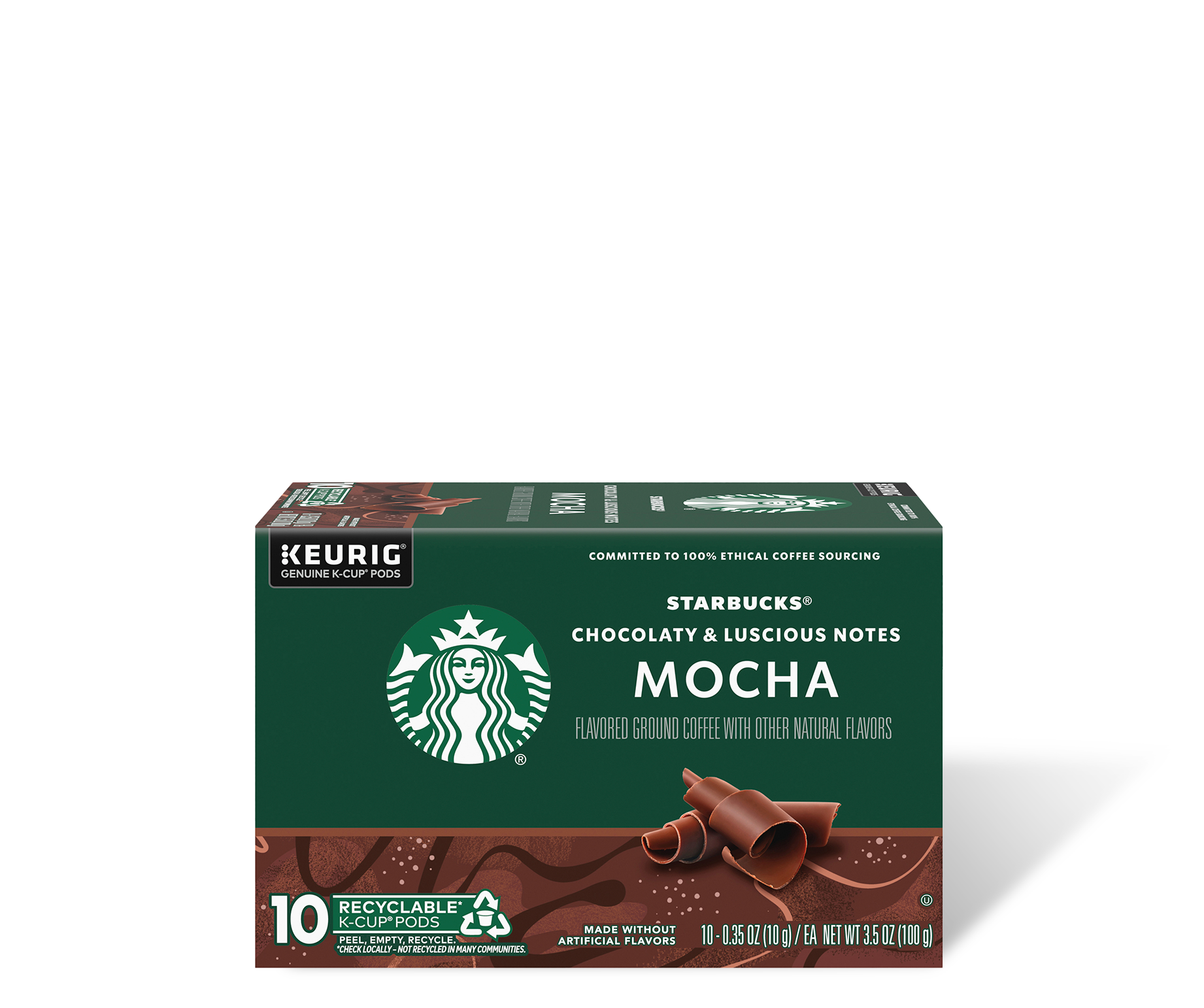 Mocha Flavored K Cup Pods Starbucks Coffee at Home