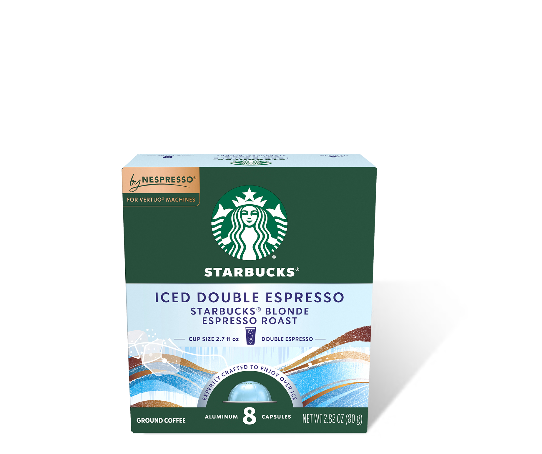 Starbucks® Iced Double Espresso Featuring Starbucks® Blonde Espresso Roast