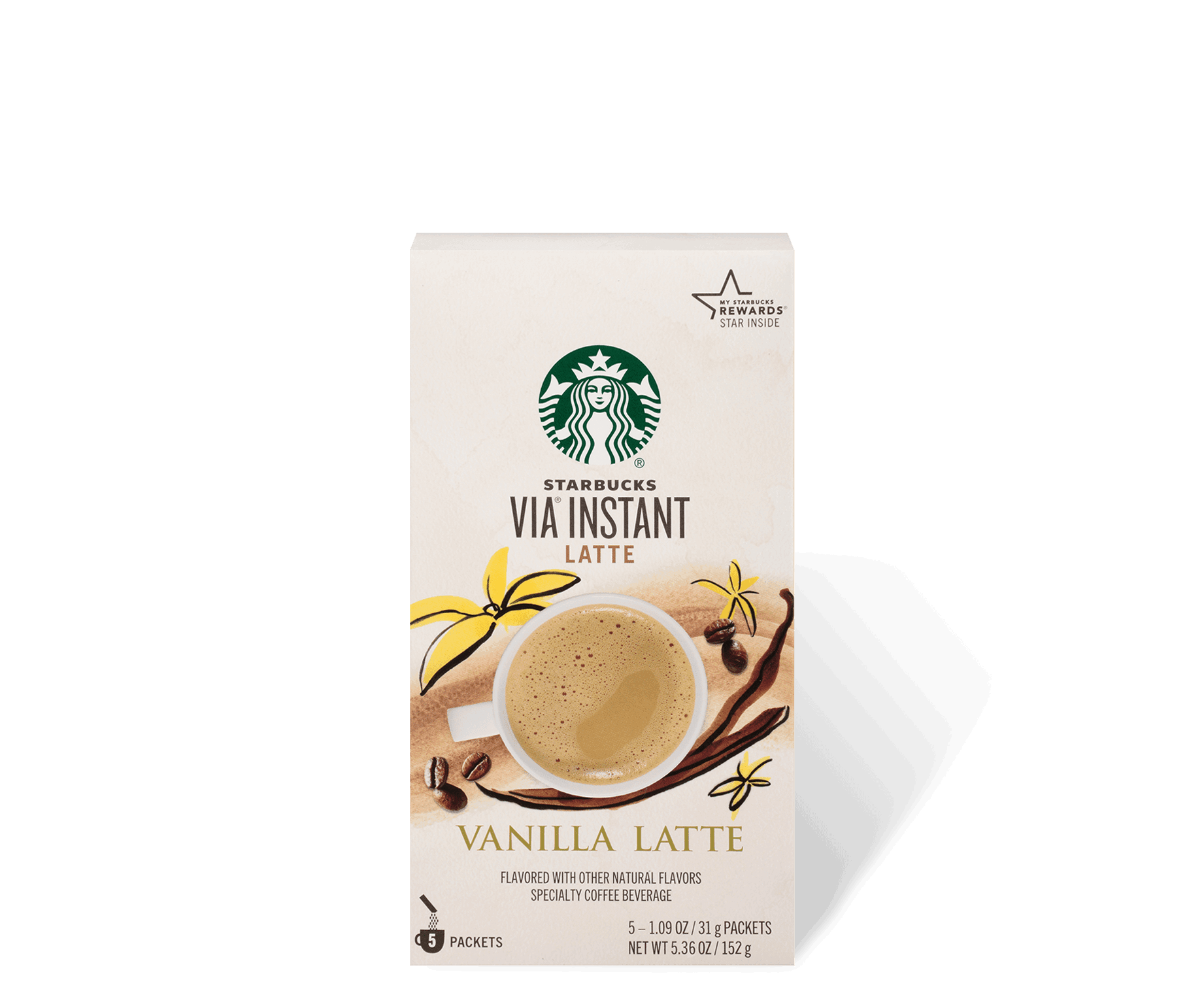 Starbucks VIA® Instant Vanilla Latte - Starbucks® Instant