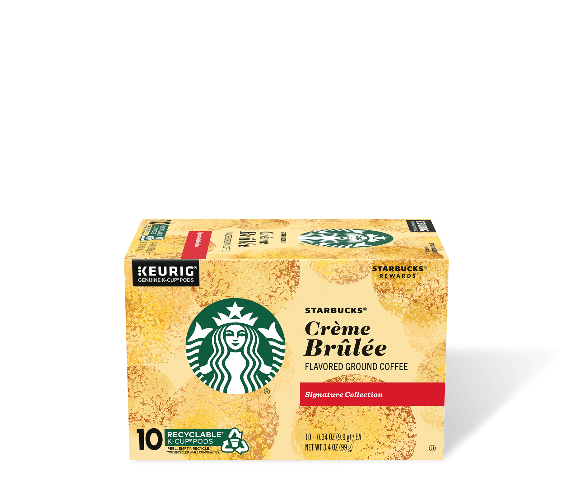 Starbucks® Crème Brûlée Flavored Coffee - K-Cup® Pods
