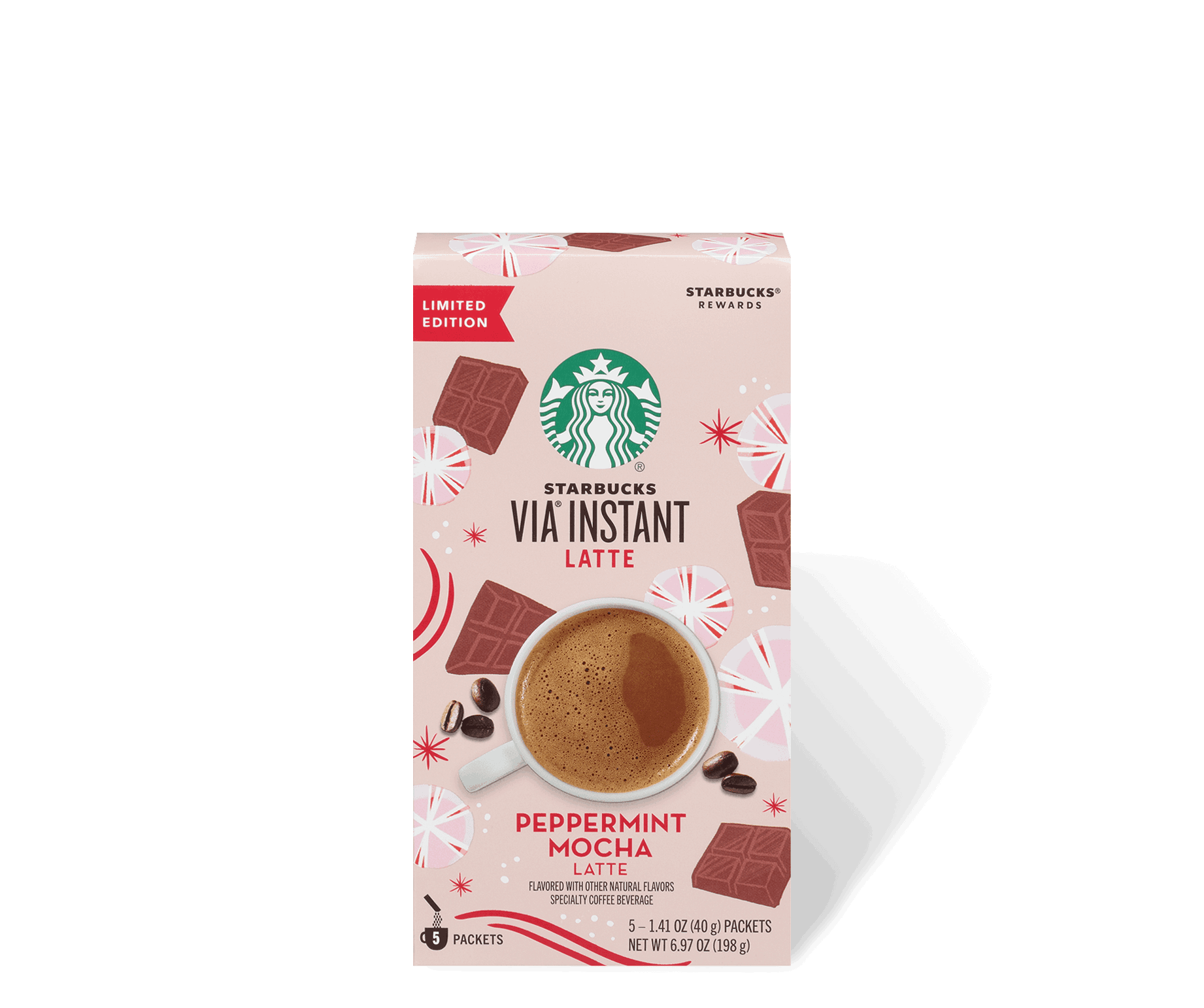 Starbucks VIA® Instant Peppermint Mocha Latte - Starbucks® Instant