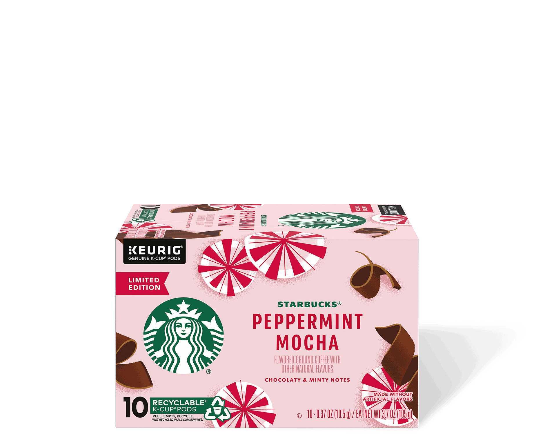 Starbucks® Peppermint Mocha Flavored Coffee - K-Cup® Pods