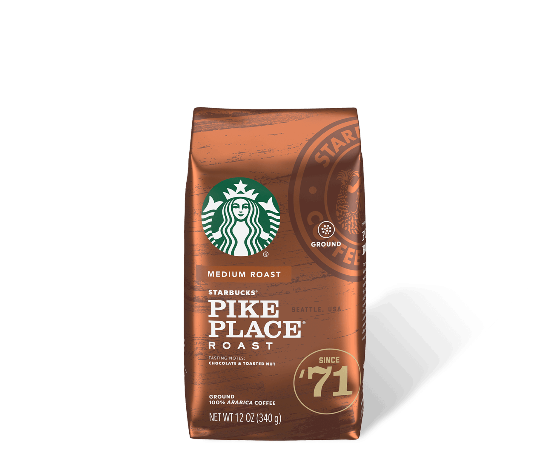 Pike Place® Roast Ground | Starbucks® Coffee at Home