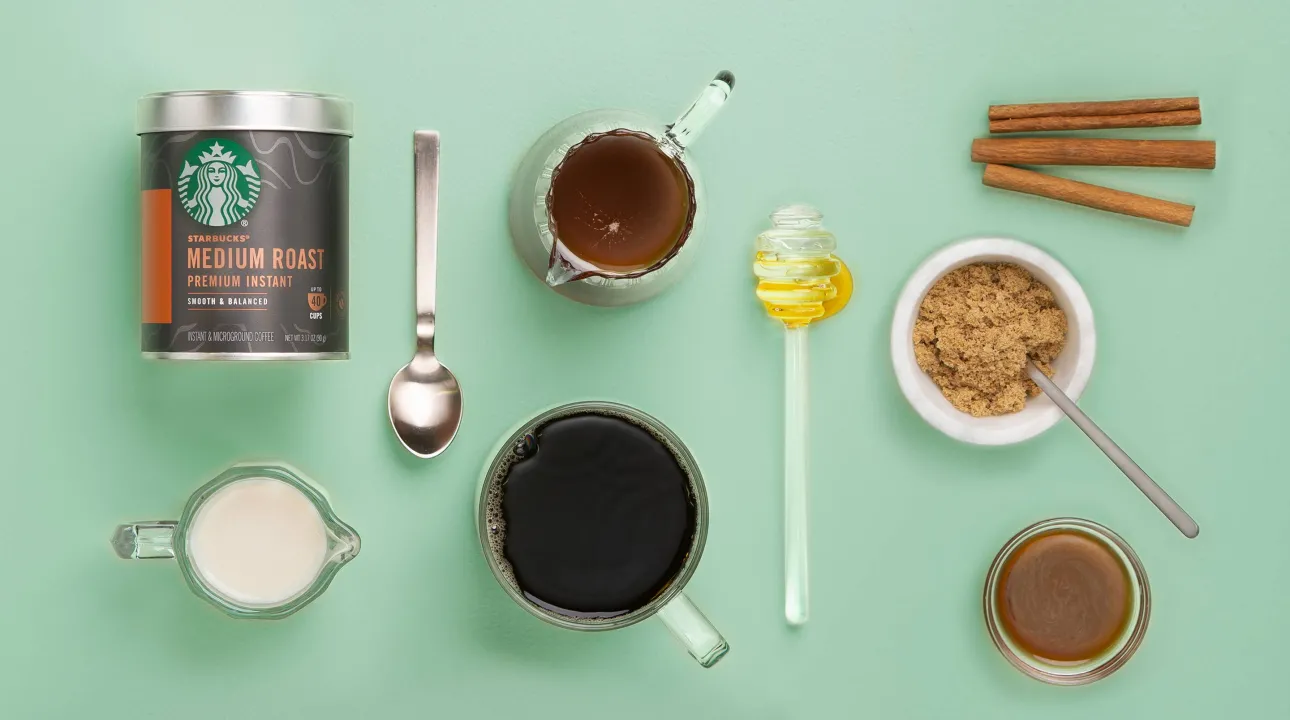 Starbucks® Premium Instant Medium Roast Coffee with mix-ins 