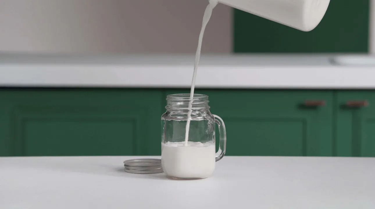 How to Froth Milk with a Mason Jar header