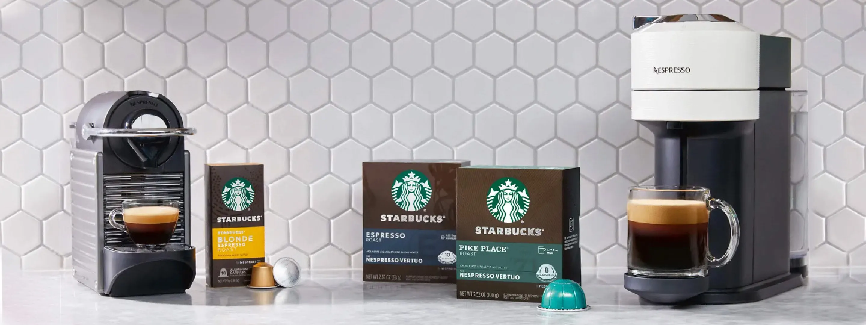 Starbucks By Nespresso Vertuo Line Pods - Light Roast Coffee