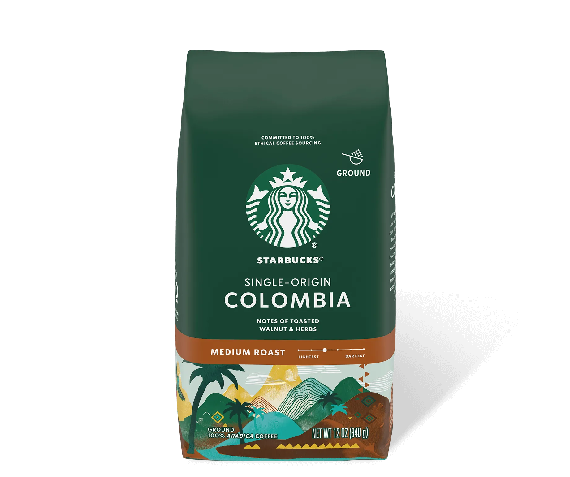 Café en grain Colombia STARBUCKS : le paquet de 450g à Prix Carrefour