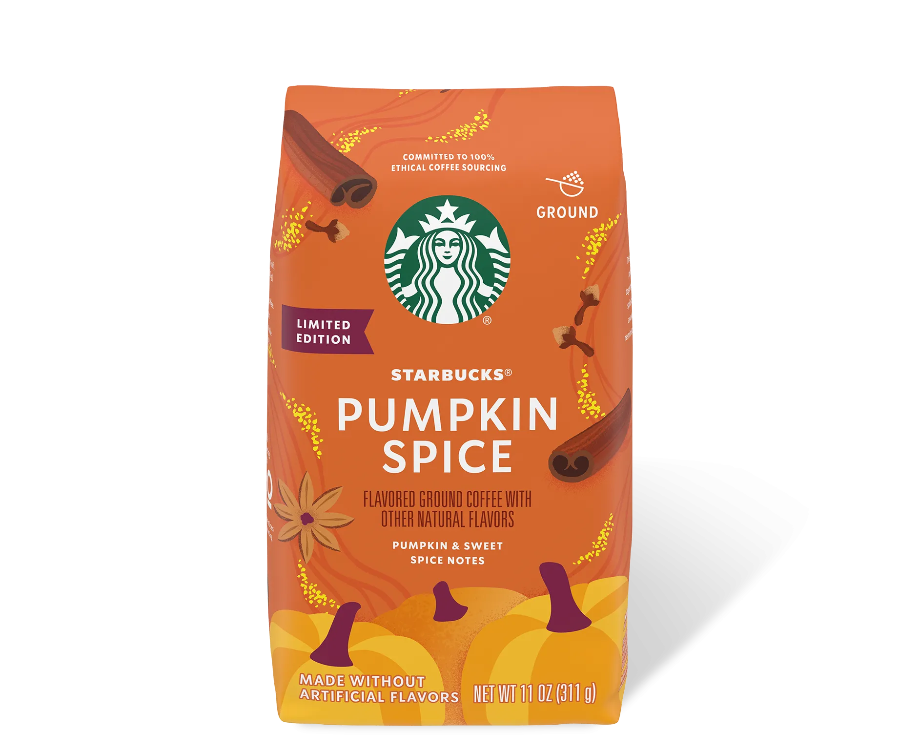 Starbucks® Pumpkin Spice Naturally Flavored Coffee
