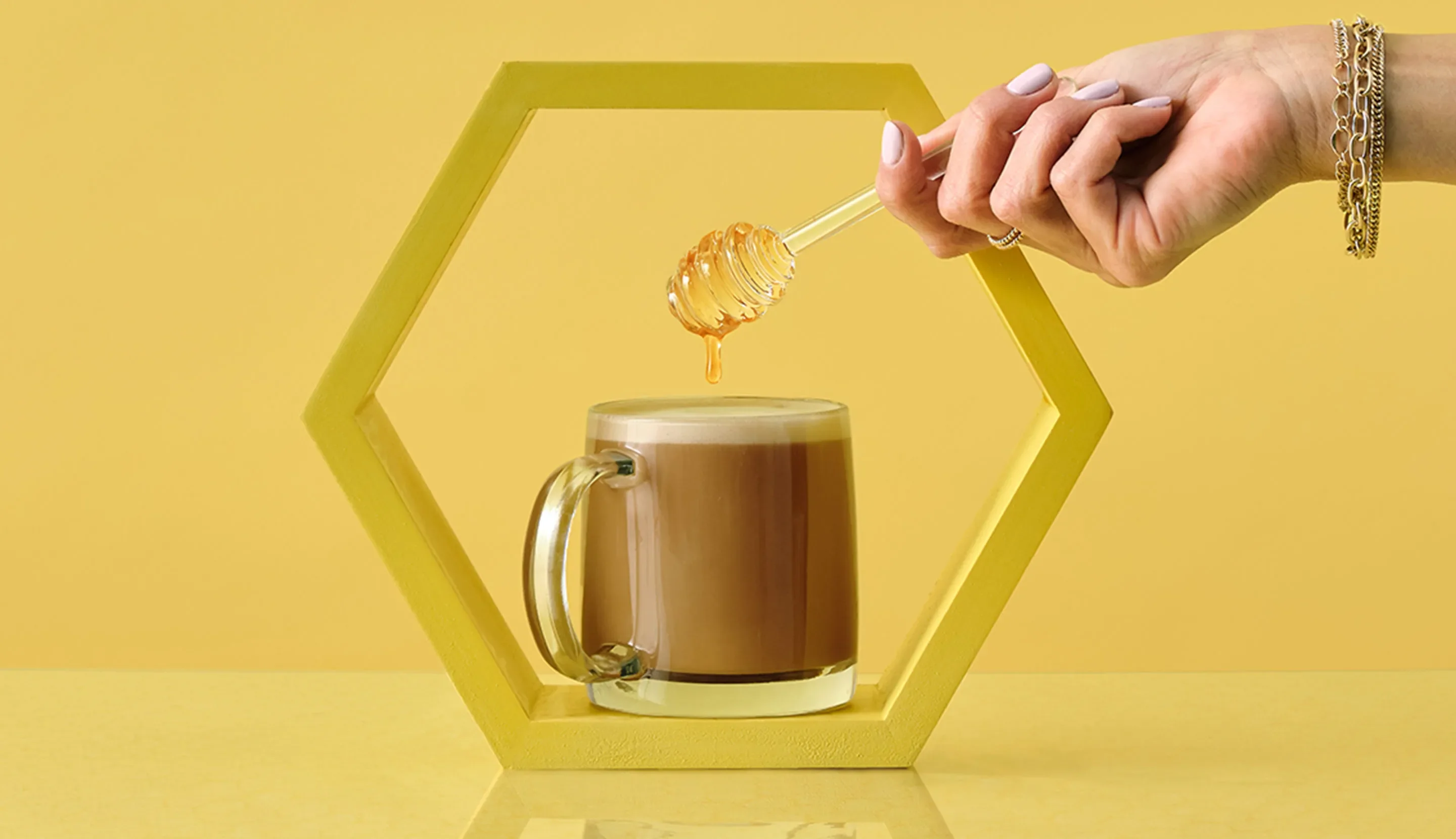 Honey Oatmilk Cafe au Lait Header