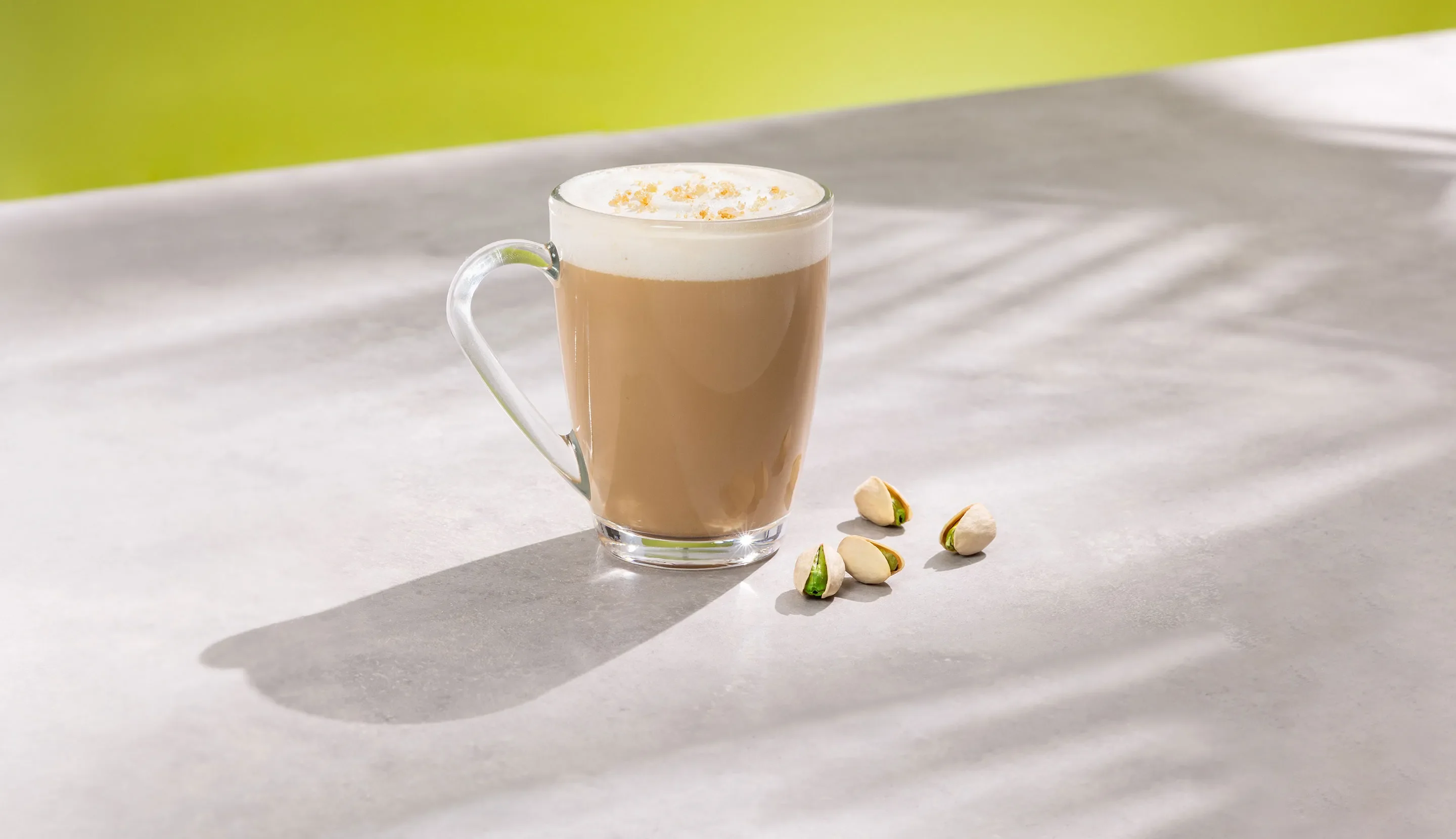 Easy Pistachio Latte Starbucks Copycat, hot & iced