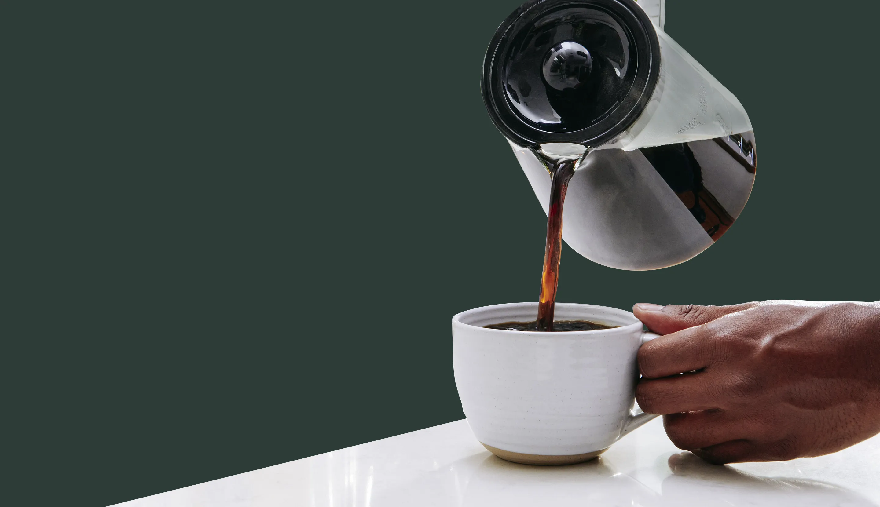 You only need two things to make the perfect cup of coffee at home: a