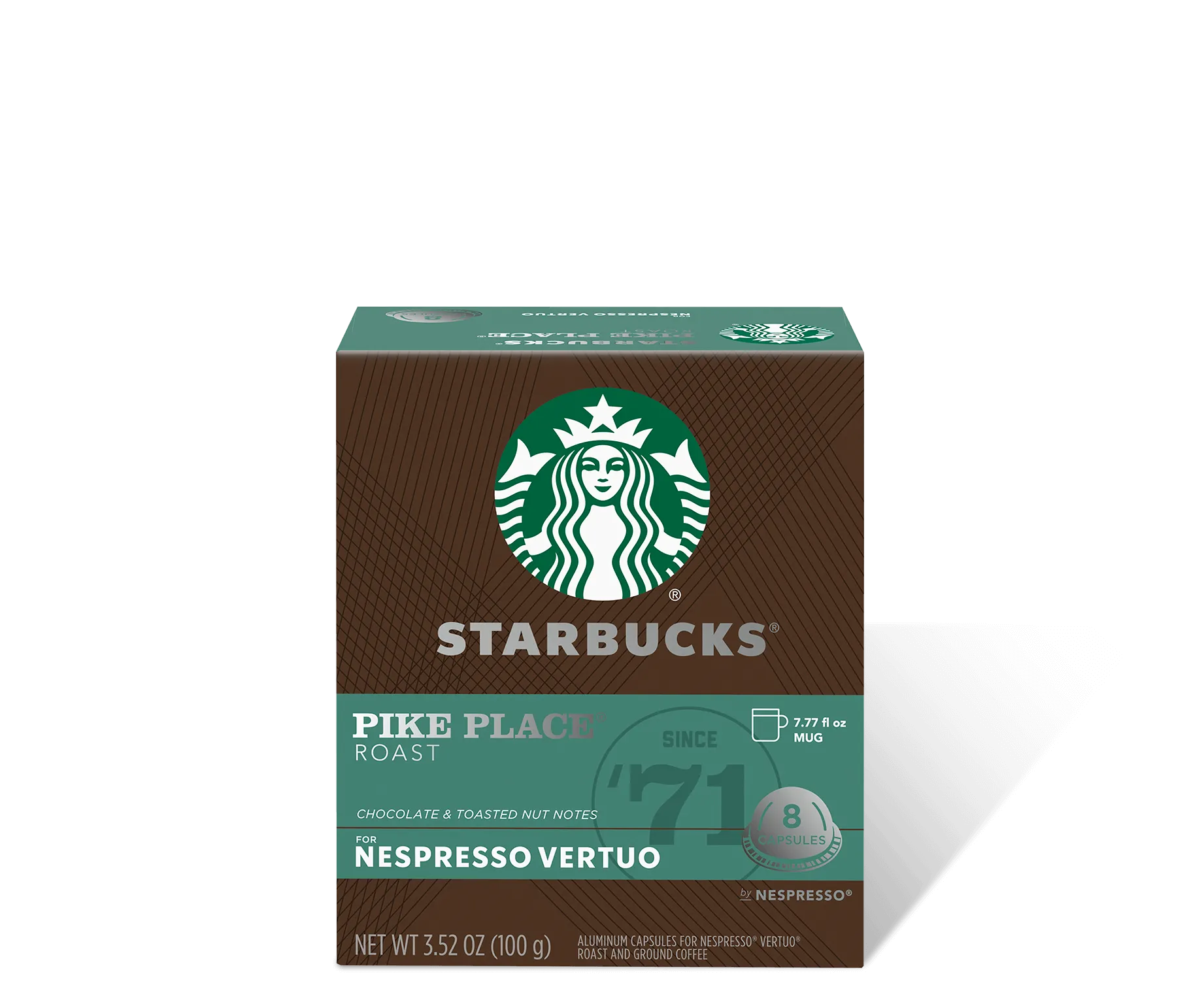 Pike Place® Roast Starbucks® by Nespresso® for Vertuo