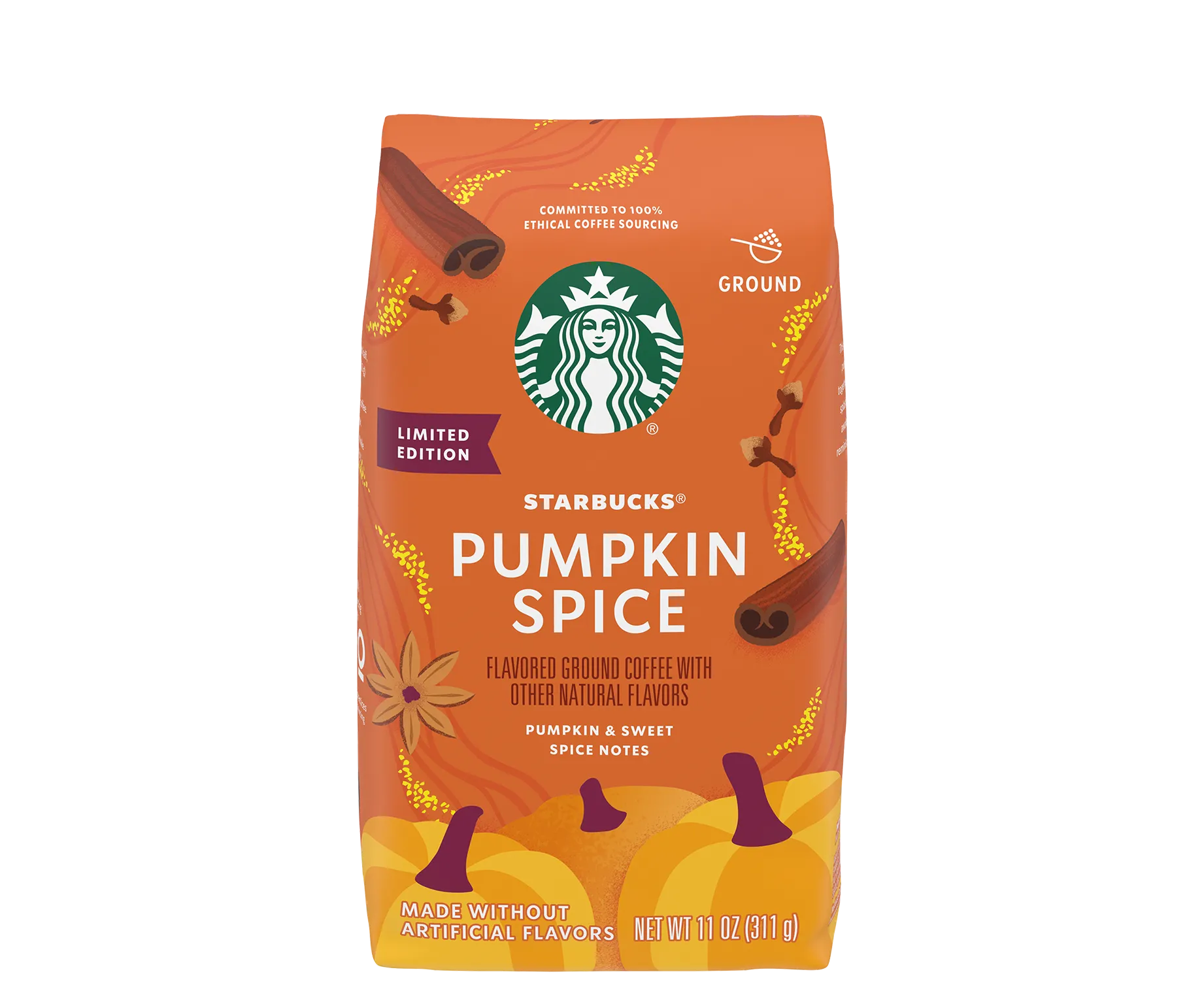 Starbucks® Pumpkin Spice Naturally Flavored Coffee