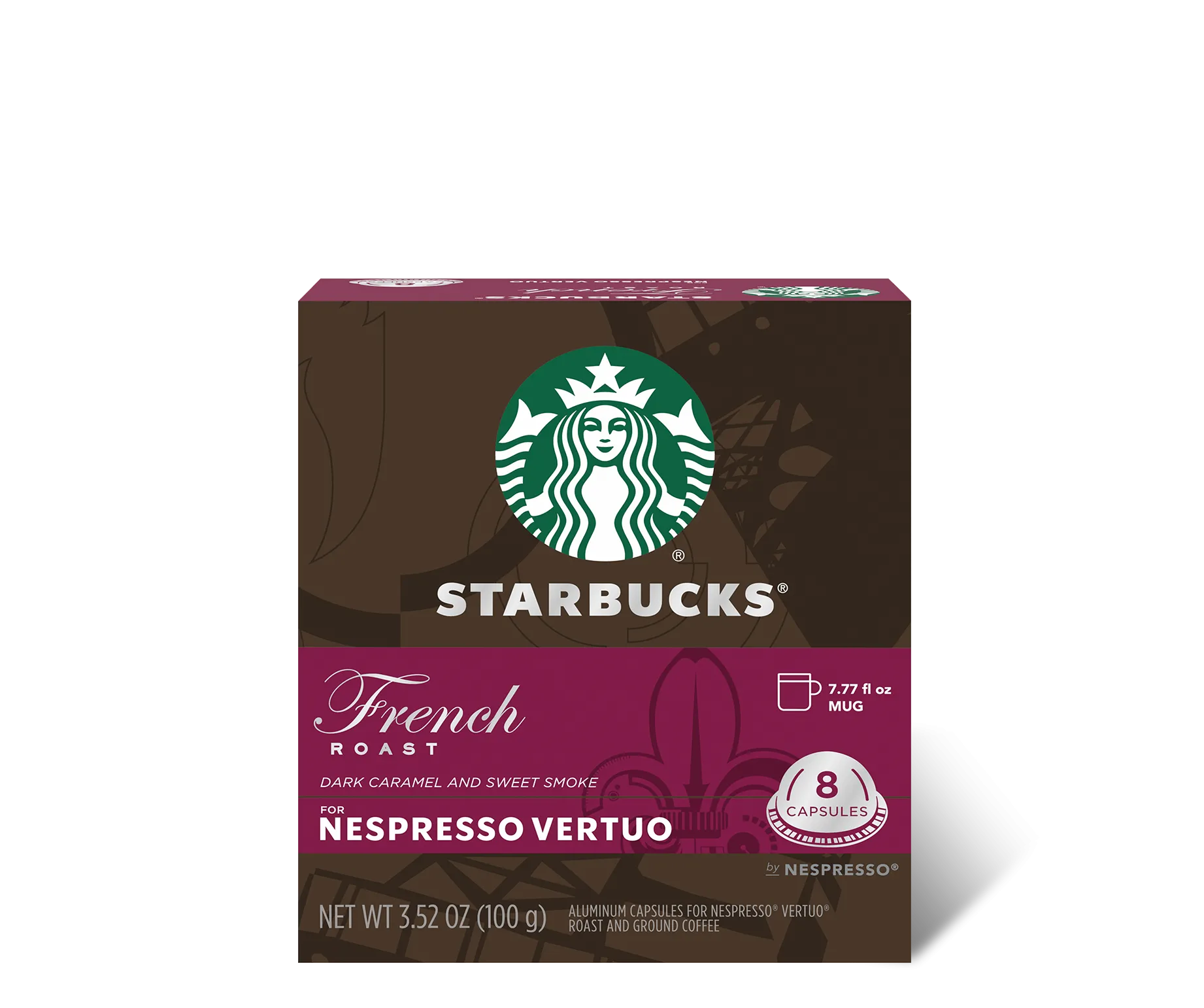 Starbucks by Nespresso Dark Roast Italian Roast Coffee (50-count single  serve capsules, compatible with Nespresso Original Line System)