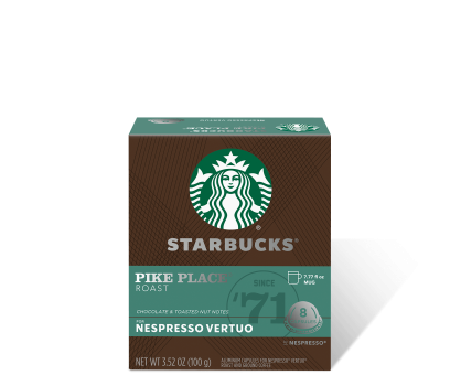 Pike Place® Roast Starbucks® by Nespresso® for Vertuo