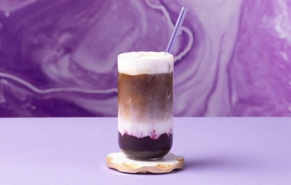 Blueberry Swirl Iced Coffee