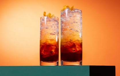 Citrus Coffee Spritzer