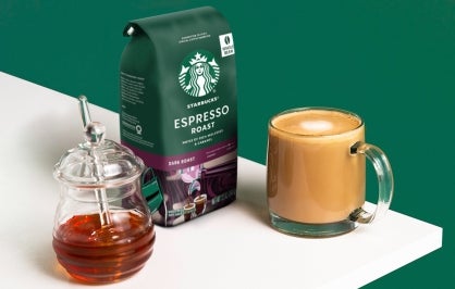 Honey Almondmilk Flat White​