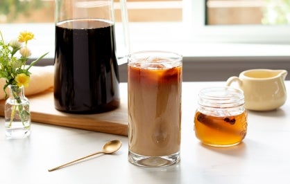 Iced Cinnamon Honey Coffee