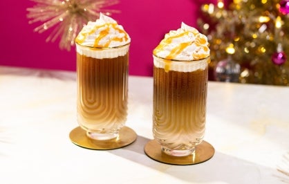 Iced Gingerbread Caramel Coffee