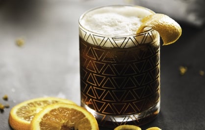 NYE Iced Coffee Cocktail