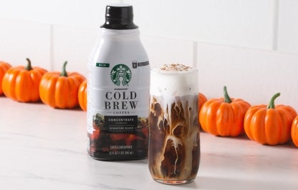 Pumpkin Whipped Cream Cold Brew​