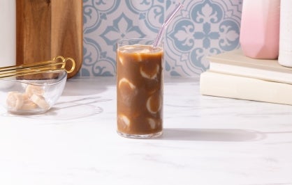 Brown Sugar Cinnamon Cold Brew With Oatmilk Ice
