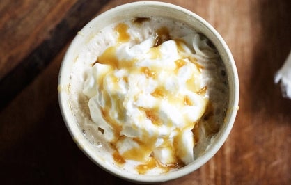 Salted Caramel Café Au Lait