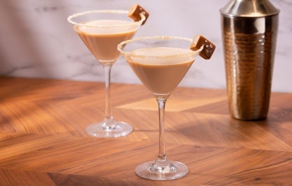 Salted Caramel Coffee Martini