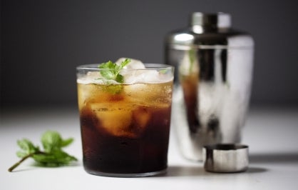 Sparkling Espresso with Mint​