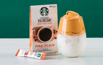 Starbucks® Dalgona Whipped Coffee
