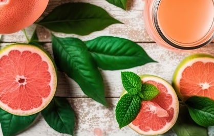 Grapefruit Basil Simple Syrup