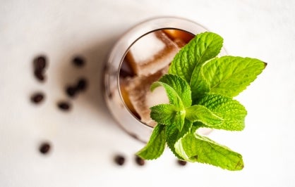 Mint-Infused Simple Syrup