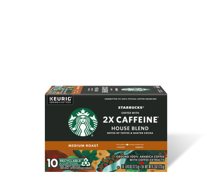 Starbucks® Coffee With 2X Caffeine House Blend