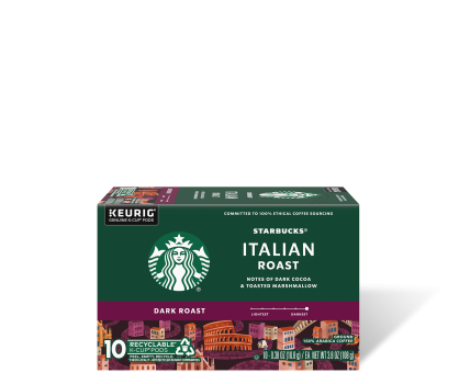 Italian Roast K Cup Pods Starbucks Coffee at Home