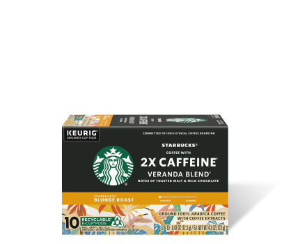 Starbucks® Coffee With 2X Caffeine Veranda Blend