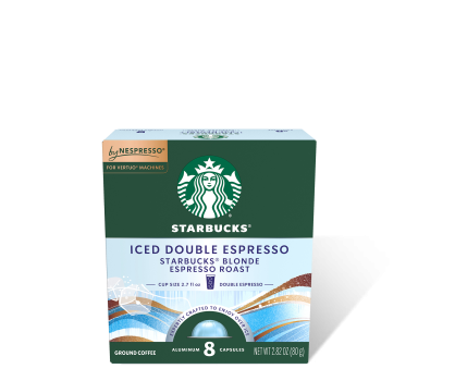 Starbucks® Iced Double Espresso Featuring Starbucks® Blonde Espresso Roast