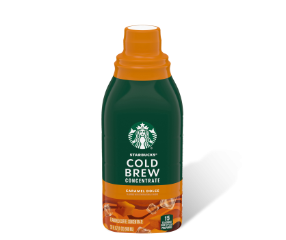 Starbucks® Flavored Cold Brew Multi-Serve Concentrate Caramel Dolce