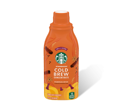 Starbucks® Flavored Cold Brew Multi-Serve Concentrate Pumpkin Spice