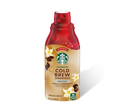 Starbucks® Cold Brew Multi-Serve Concentrate Sweetened Vanilla & Chocolate