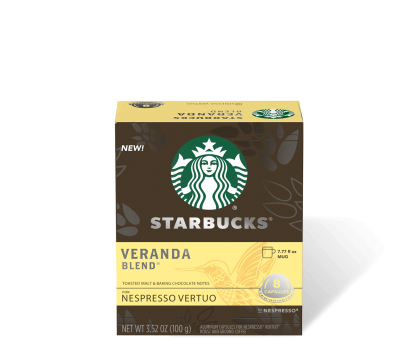 Starbucks® Veranda Blend® - Starbucks® by Nespresso® for Vertuo