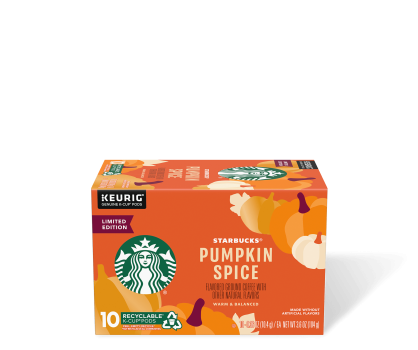 Starbucks® Pumpkin Spice Flavored Coffee - K-Cup® Pods