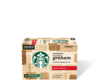 Starbucks® Toasted Graham Flavored Coffee - K-Cup® Pods