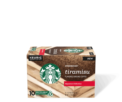 Starbucks® Tiramisu Flavored Coffee - K-Cup® Pods