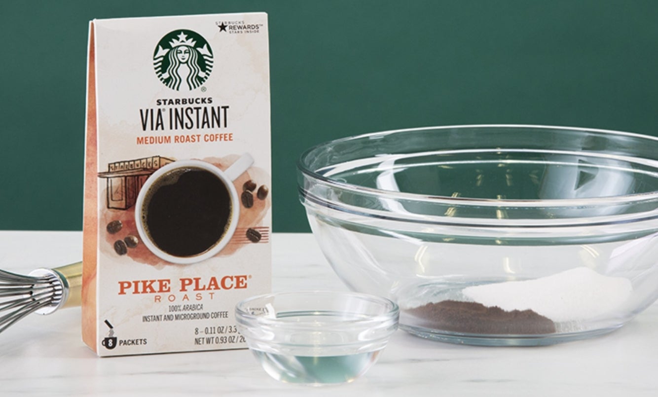 Starbucks Dalgona Whipped Coffee STEP 01
