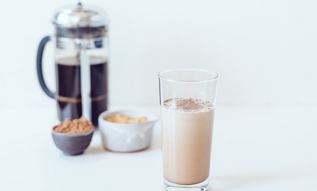 Blended Coconut Coffee Smoothie Recipe